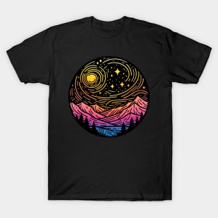 A Starry Night Icon T-Shirt